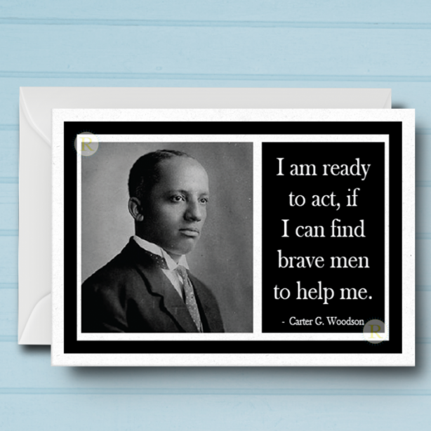 Carter G Woodson Card